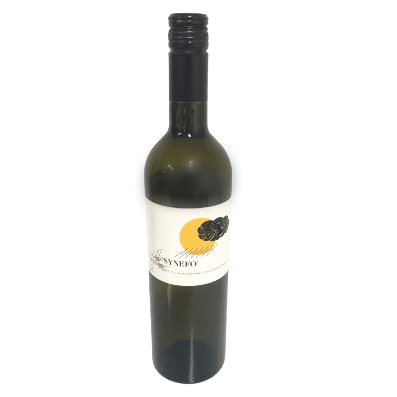 Synefo Weißwein trocken (750ml) von Synefo bei Araxxon - Hochwertiges griechisches Produkt. Synefo Weißwein trocken (750ml) από Synefo στο Araxxon - Αυθεντικό ελληνικό προϊόν.