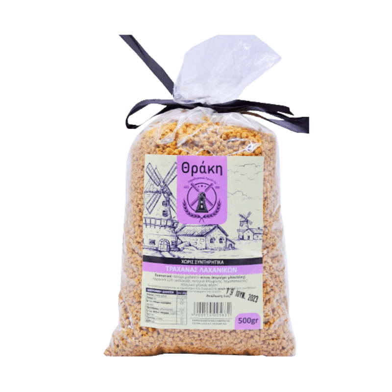 Trahanas Gemüse Thraki (500g) von Thraki bei Araxxon - Hochwertiges griechisches Produkt. Trahanas Gemüse Thraki (500g) από Thraki στο Araxxon - Αυθεντικό ελληνικό προϊόν.