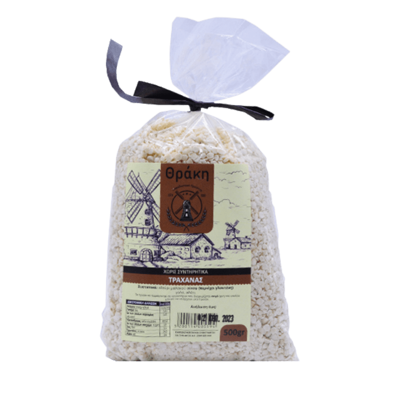 Trahanas Süß (500g) Thraki von Thraki bei Araxxon - Hochwertiges griechisches Produkt. Trahanas Süß (500g) Thraki από Thraki στο Araxxon - Αυθεντικό ελληνικό προϊόν.