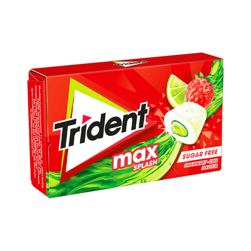 Trident Splash Erdbeere & Limette Kaugummi Zuckerfrei (22g) von Trident bei Araxxon - Hochwertiges griechisches Produkt. Trident Splash Erdbeere & Limette Kaugummi Zuckerfrei (22g) από Trident στο Araxxon - Αυθεντικό ελληνικό προϊόν.