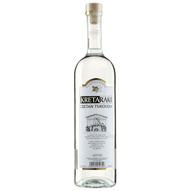 Tsikoudia Kretaraki (700ml) von DS Distillers bei Araxxon - Hochwertiges griechisches Produkt. Tsikoudia Kretaraki (700ml) από DS Distillers στο Araxxon - Αυθεντικό ελληνικό προϊόν.