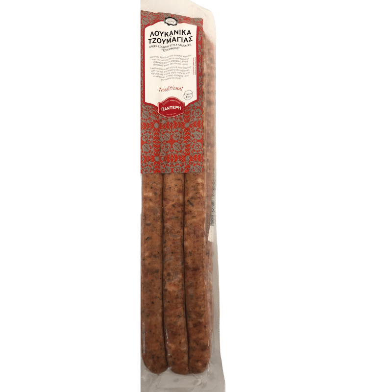 Tzoumagias Schweinewürste 8 Stück (750g) Paderis von Paderis bei Araxxon - Hochwertiges griechisches Produkt. Tzoumagias Schweinewürste 8 Stück (750g) Paderis από Paderis στο Araxxon - Αυθεντικό ελληνικό προϊόν.