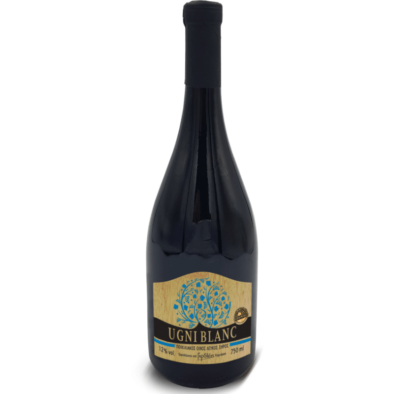 Ugni Blanc Weißwein trocken (750 ml) Gardikis von Gardikis bei Araxxon - Hochwertiges griechisches Produkt. Ugni Blanc Weißwein trocken (750 ml) Gardikis από Gardikis στο Araxxon - Αυθεντικό ελληνικό προϊόν.