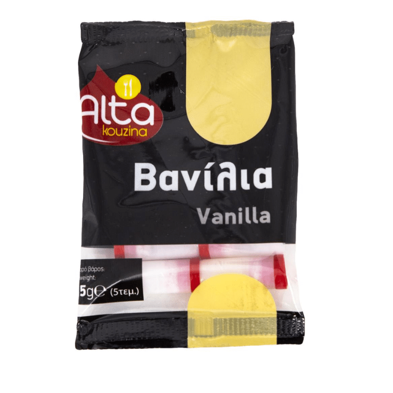 Vanille (5g) Alta Kouzina von Alta Kouzina bei Araxxon - Hochwertiges griechisches Produkt. Vanille (5g) Alta Kouzina από Alta Kouzina στο Araxxon - Αυθεντικό ελληνικό προϊόν.