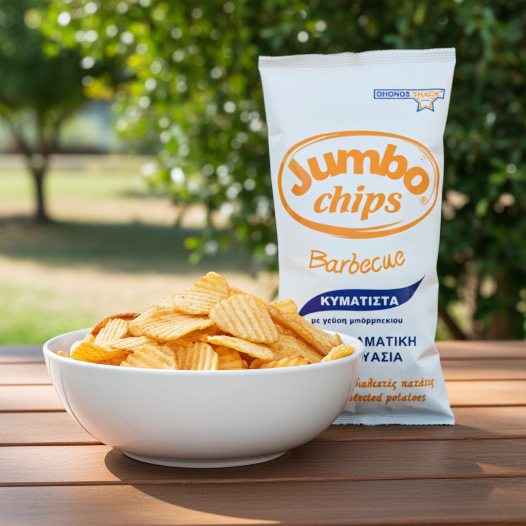 Wavy Chips BBQ (280g) Jumbo - Araxxon