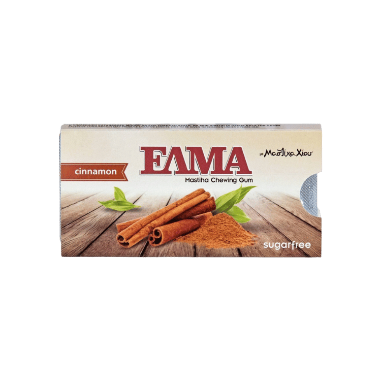 Zimt-Mastix Kaugummi Zuckerfrei (13g) Elma von Elma bei Araxxon  - Hochwertiges griechisches Produkt.   Zimt-Mastix Kaugummi Zuckerfrei (13g) Elma από Elma στο Araxxon  - Αυθεντικό ελληνικό προϊόν.
