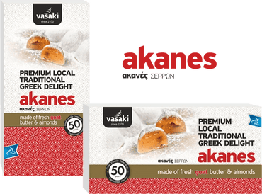 Akanes Serron Traditionell (460g) Vasaki von Vasaki bei Araxxon  - Hochwertiges griechisches Produkt.   Akanes Serron Traditionell (460g) Vasaki από Vasaki στο Araxxon  - Αυθεντικό ελληνικό προϊόν.  