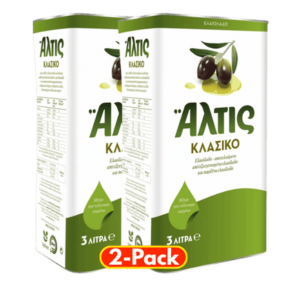 Altis Olivenöl Familienpack (2x3l) Klassik von Altis bei Araxxon  - Hochwertiges griechisches Produkt.   Altis Olivenöl Familienpack (2x3l) Klassik από Altis στο Araxxon  - Αυθεντικό ελληνικό προϊόν.  