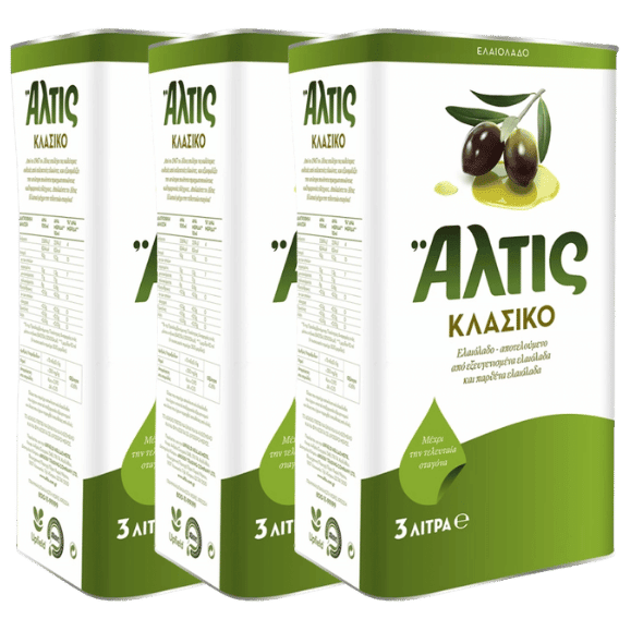 Altis Olivenöl Familienpack (3x3l) Klassik - Araxxon