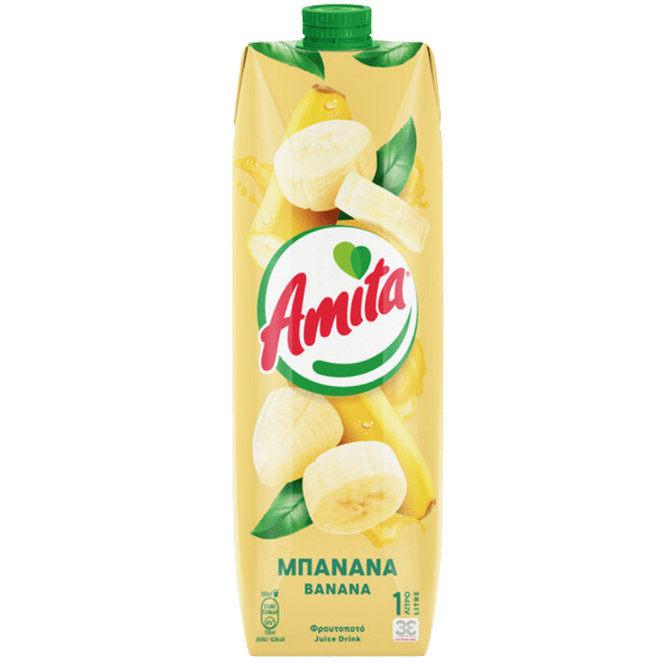 Amita Bananensaftgetränk 20% (1l) - Araxxon