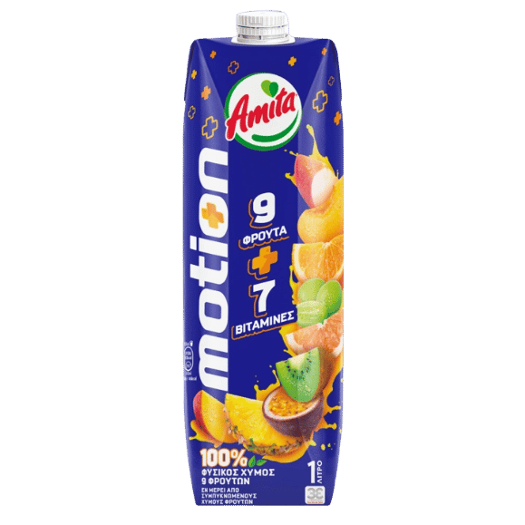 Amita Motion Saft (1l) von Amita bei Araxxon  - Hochwertiges griechisches Produkt.   Amita Motion Saft (1l) από Amita στο Araxxon  - Αυθεντικό ελληνικό προϊόν.  