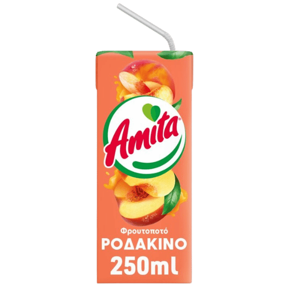 Χυμός ροδάκινου Amita (250 ml)