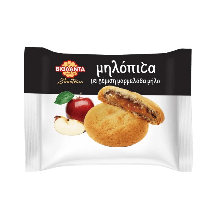 Apfelkuchen (75g) Violanta von Violanta bei Araxxon  - Hochwertiges griechisches Produkt.   Apfelkuchen (75g) Violanta από Violanta στο Araxxon  - Αυθεντικό ελληνικό προϊόν.  