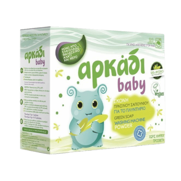 Babywaschpulver Grüne Seife (1Kg) Arkadi - Araxxon