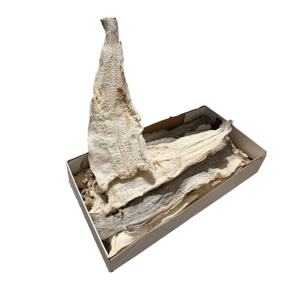 Bakaliaros – gesalzener Klippfisch (Ling) (pro Kilo) - Araxxon