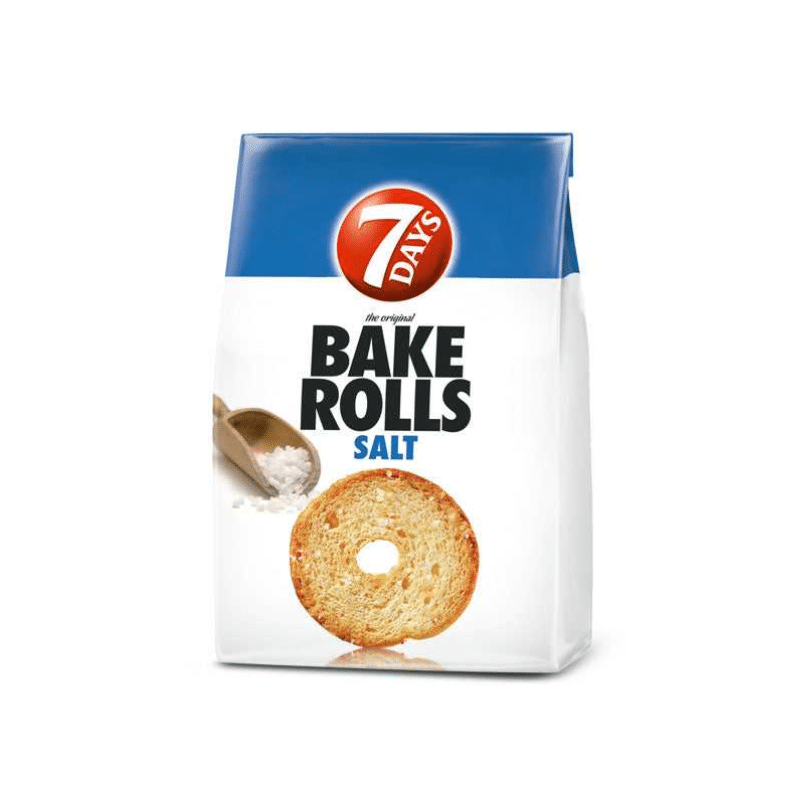 Bake Rolls Alati (Salz) (80g) 7 Days von 7 Days bei Araxxon  - Hochwertiges griechisches Produkt.   Bake Rolls Alati (Salz) (80g) 7 Days από 7 Days στο Araxxon  - Αυθεντικό ελληνικό προϊόν.  