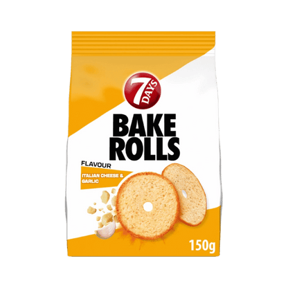 Bake Rolls Mini Käse & Knoblauch (150g) 7 Days - Araxxon
