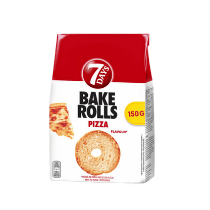 Bake Rolls Pizza (150g) 7 Days - Araxxon