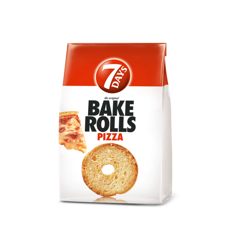 Bake Rolls Pizza (80g) 7 Days von 7 Days bei Araxxon  - Hochwertiges griechisches Produkt.   Bake Rolls Pizza (80g) 7 Days από 7 Days στο Araxxon  - Αυθεντικό ελληνικό προϊόν.  