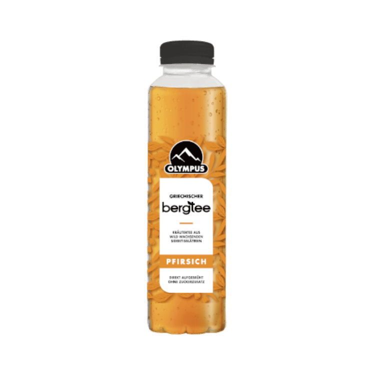 Bergtee Pfirsich (500ml) Olympus - Araxxon