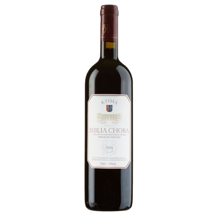 Biblia Chora Rot trocken BIO (750ml) von Biblia Chora bei Araxxon  - Hochwertiges griechisches Produkt.   Biblia Chora Rot trocken BIO (750ml) από Biblia Chora στο Araxxon  - Αυθεντικό ελληνικό προϊόν.  
