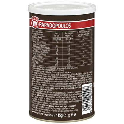 Caprice Schokorollen (115g) dunkle Schokolade Papadopoulos - Araxxon