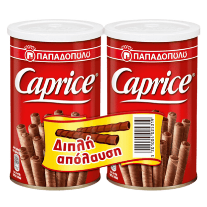 Caprice Schokorollen (2x115g) Papadopoulou - Araxxon