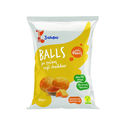 Cheese Balls aus Linsen (85g) 3 Alfa - Araxxon