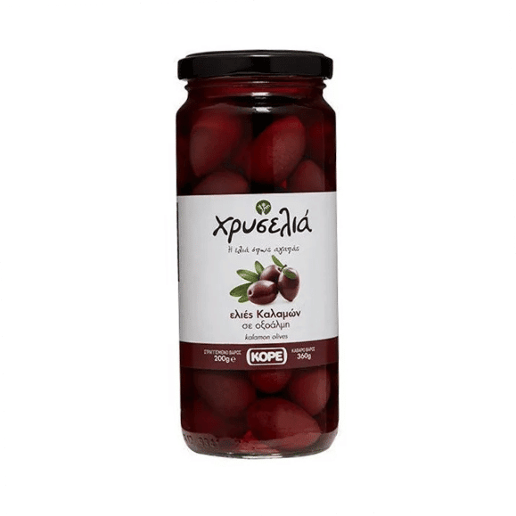 Chryselia Kalamata Oliven (200g) Kore - Araxxon