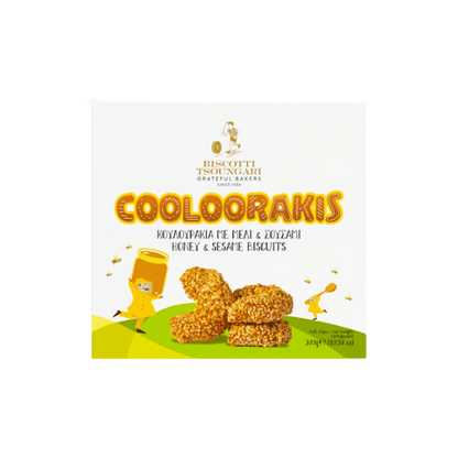Cooloorakis mit Honig und Sesam (300g) Biscotti - Araxxon