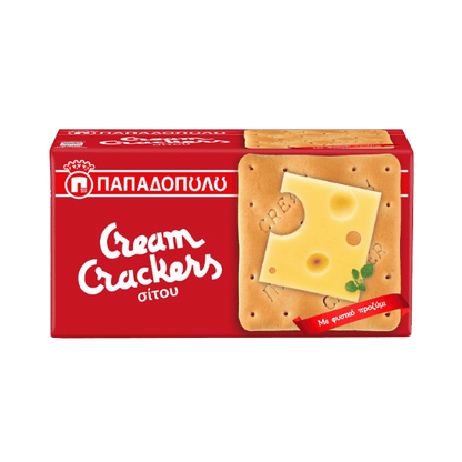 Cream Crackers Käse (140g) Papadopoulou - Araxxon