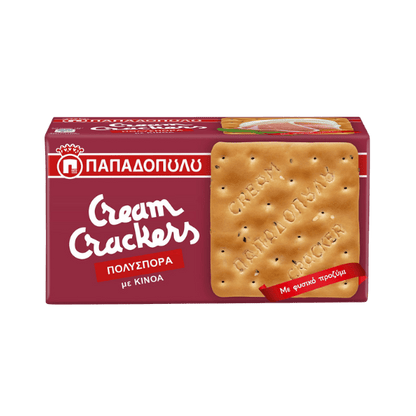 Cream Crackers Mehrkorn (195g) Papadopoulos - Araxxon