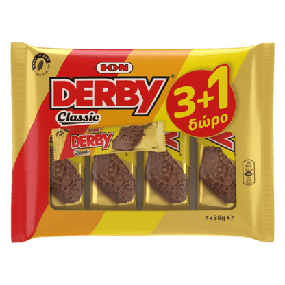 Derby Schokoriegel Familienpackung (4x38g) ION - Araxxon