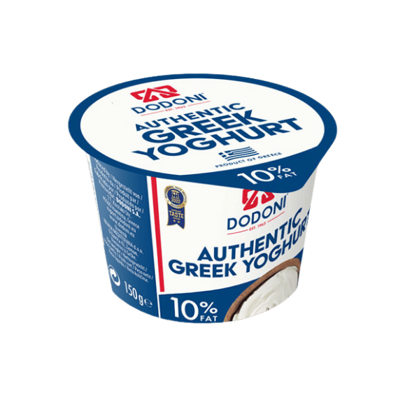 Joghurt Original griechisch 10% (150g) Dodoni von Dodoni bei Araxxon  - Hochwertiges griechisches Produkt.   Joghurt Original griechisch 10% (150g) Dodoni από Dodoni στο Araxxon  - Αυθεντικό ελληνικό προϊόν.  
