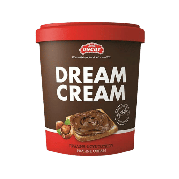 Dream Cream Haselnusscreme (320g) Oscar - Araxxon