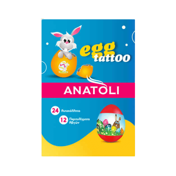 Egg Tattoo (24 Stück) Anatoli - Araxxon