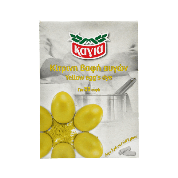 Eierfarbe gelb mit Handschuhe (3g) Kagia - Araxxon