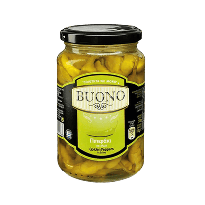 Eingelegte mazedonische Peperoni (320g) Buono - Araxxon