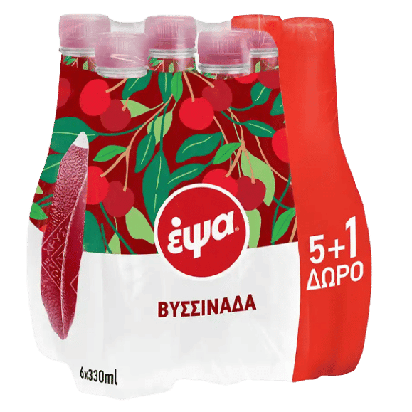 Epsa Kirschsaft 6 - Pack (330ml/Stück) - Araxxon