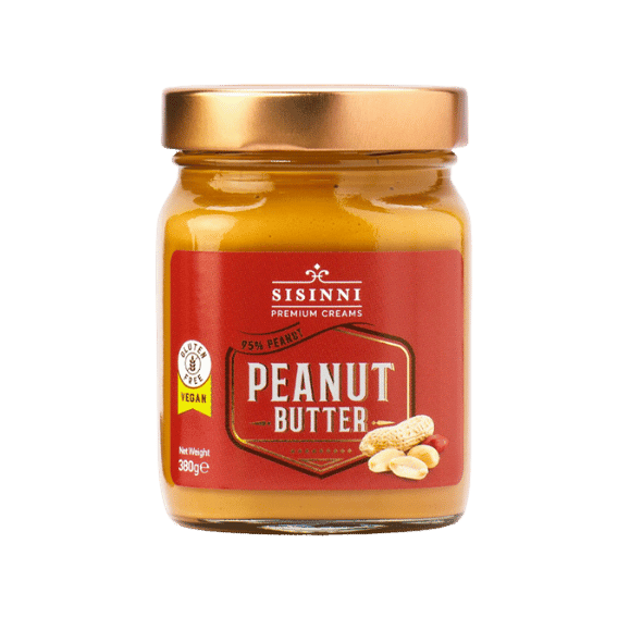 Erdnussbutter Glutenfrei (360g) Sissini - Araxxon