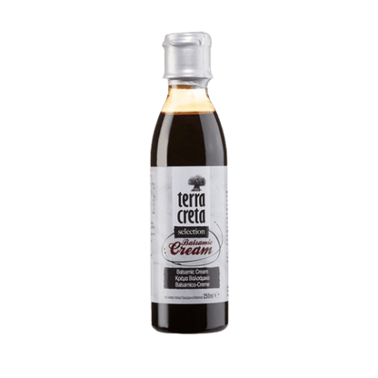 Essig Balsamico Cream (250ml) Terra Creta von Terra Creta bei Araxxon  - Hochwertiges griechisches Produkt.   Essig Balsamico Cream (250ml) Terra Creta από Terra Creta στο Araxxon  - Αυθεντικό ελληνικό προϊόν.  