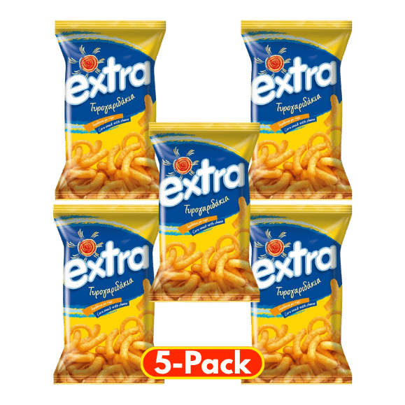 Extra Tyrogaridakia Familienpackung (5x55g) von Extra bei Araxxon  - Hochwertiges griechisches Produkt.   Extra Tyrogaridakia Familienpackung (5x55g) από Extra στο Araxxon  - Αυθεντικό ελληνικό προϊόν.  