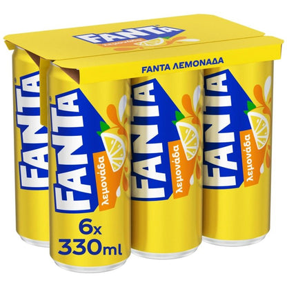 Fanta Limonade Familienpackung (6x330ml) - Araxxon