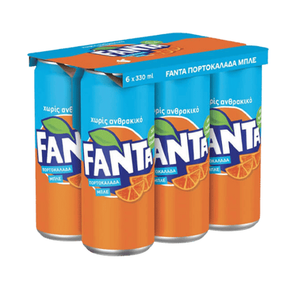 Fanta Orange Blau (6x330ml) - Araxxon