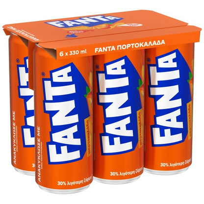 Fanta Orange Familienpackung (6x330ml) - Araxxon