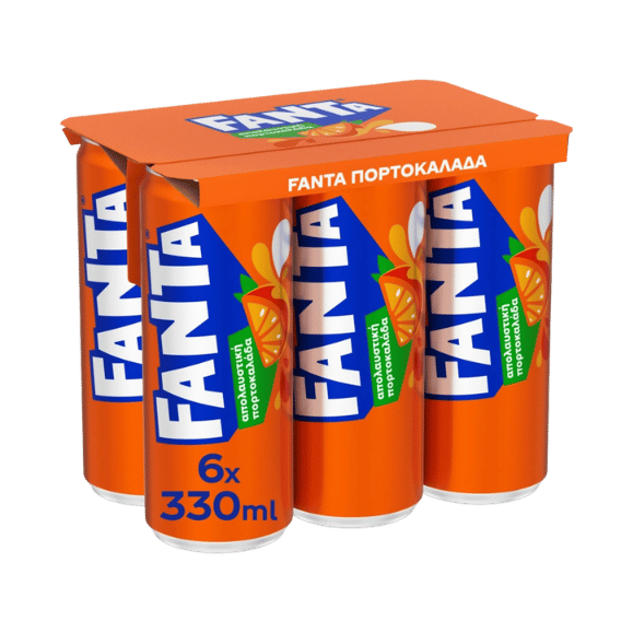 Fanta Orange Familienpackung (6x330ml)