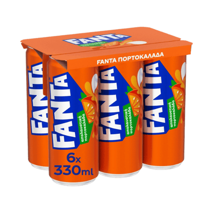 Fanta Orange Familienpackung (6x330ml)
