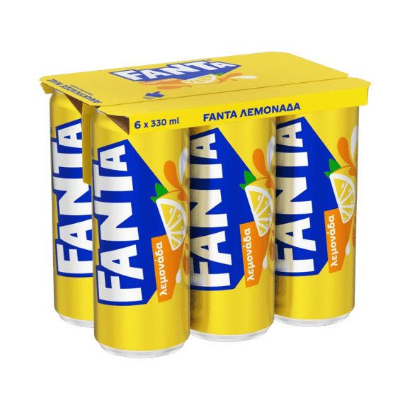 Fanta Limonade Familienpackung (6x330ml)