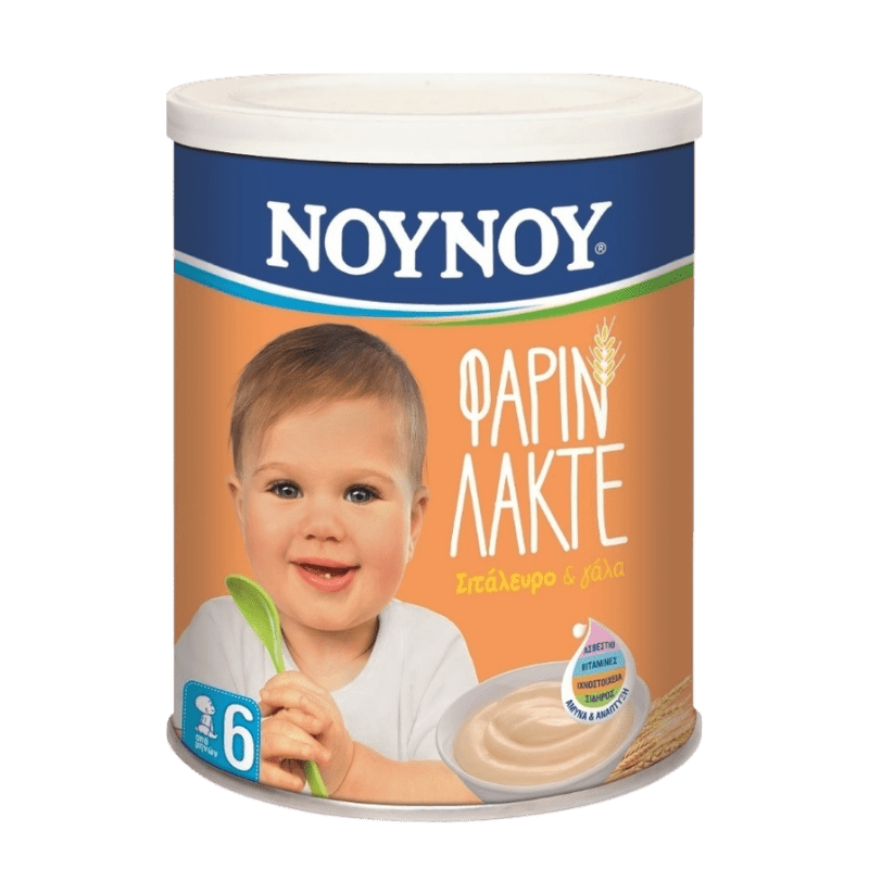 Farin Lacté Weizen (300g) NOUNOU von Nounou bei Araxxon  - Hochwertiges griechisches Produkt.   Farin Lacté Weizen (300g) NOUNOU από Nounou στο Araxxon  - Αυθεντικό ελληνικό προϊόν.  