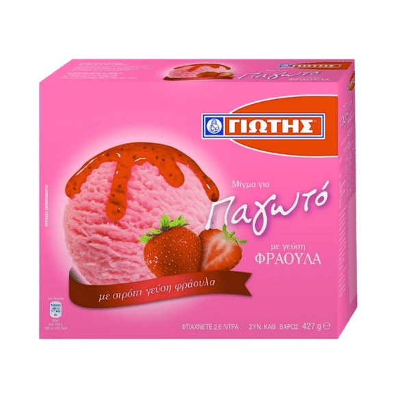 Fertigmischung für Erdbeereis (427g) Jotis - Araxxon